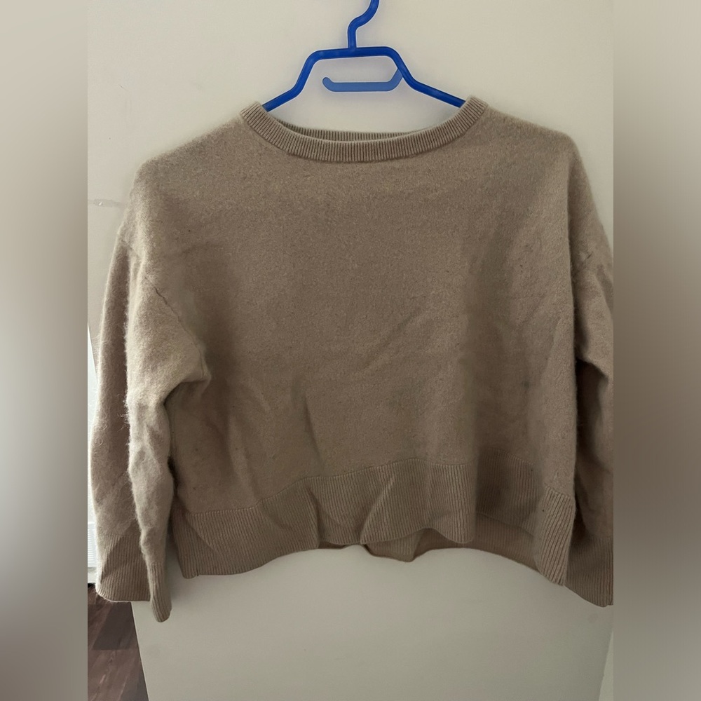 H&M Beige Cashmere Sweater